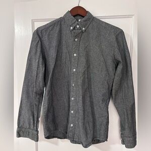 American Apparel (OG) Chambray Men’s Shirt, Gray, Size Small